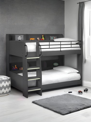 Domino 90cm single anthracite - single,