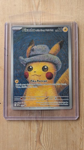 Pikachu with grey felt hat - hat, 085