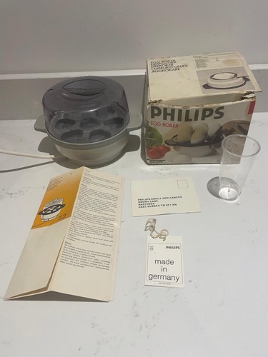 Philips egg boiler working - egg,