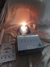 UFO Galaxy Fibre Optic Lamp UFO Colour Changing Vintage By Trident Boxed 