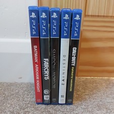 PS4 Game Bundle. 5X Games. Sony PlayStation 4, PAL.