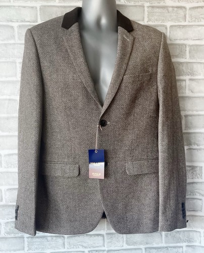 Wool blend blazer - wool, by
