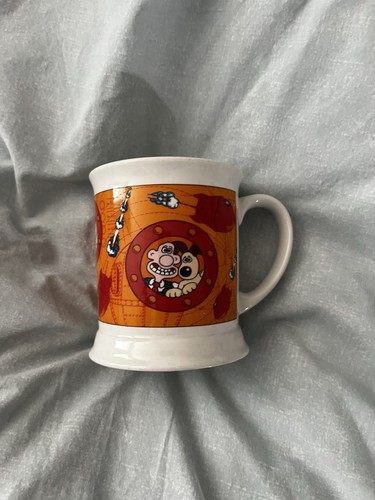 Wallace gromit mug with chip - wallace, &
