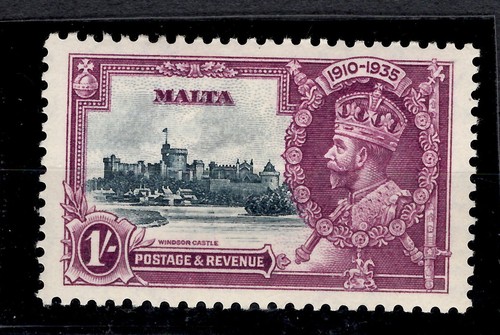 Malta 1935 213 - 1935, 1/-
