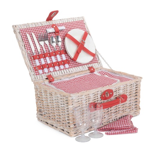 Red hamper fh127 wicker - hamper,
