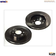 2x BRAKE DISC 6056620 FOR MG EXPRESS/Hatchback/Van ROVER 45 200/Convertible 1.4L