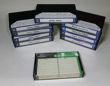 10x used audio cassettes - used,
