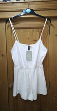 H&M DIVIDED WHITE CREAM