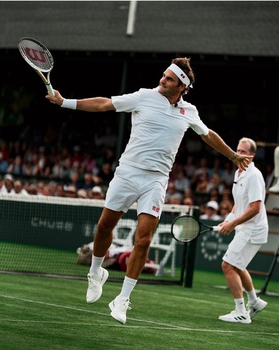 Uniqlo roger federer polo - federer,