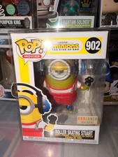 Funko Pop! Minions #902 Roller Skating Stuart Metallic Box Lunch Exc