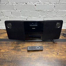 Phillips CD/Radio Player & iPod Dock Model DCM276/05 Black  + Remote Tested