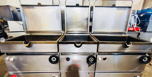 Falcon gas bratt pans - bratt, g2962