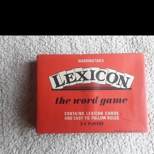 Vintage waddingtons lexicon - vintage,