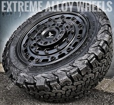 16" Black AT1 Swamper Alloy