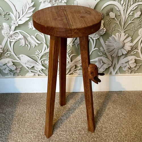 Handmade small tall table - handmade.,
