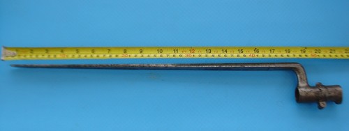 Bayonet with socket - bayonet,