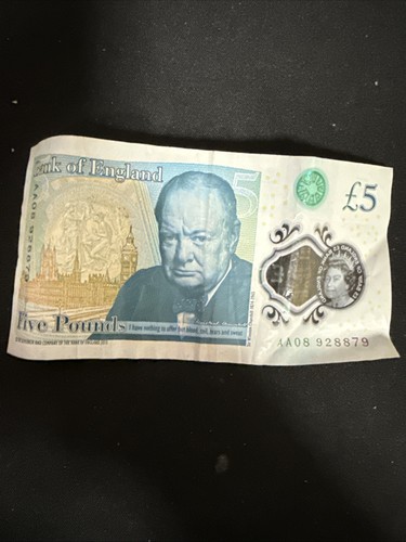 Pound note aa07 consecutive - aa07,