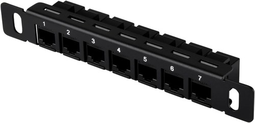 Port patch panel for - 7-port,