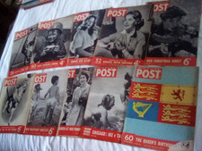 Bundle of  10 Picture Posts 1950 1951 1952: Festival of Britain,  1950 Cup Final