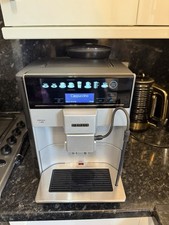 Siemens EQ.6 Plus S300 Fully Automatic Coffee Machine - Silver/Black TE653311RW