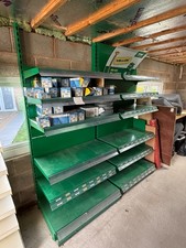 Retail Shelving 2.2m H x 1m W