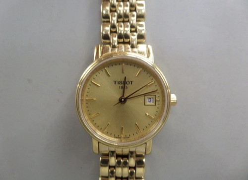 Ladies tissot yellow - ladies, gold
