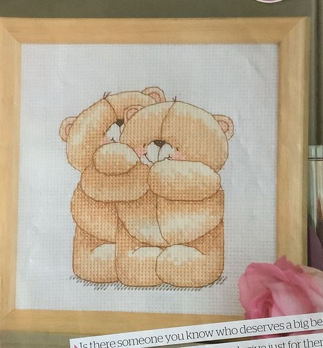 Cross stitch chart forever - cross,