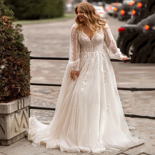 Plus size line - a-line, wedding