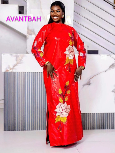 African bazin riche abaya - african,