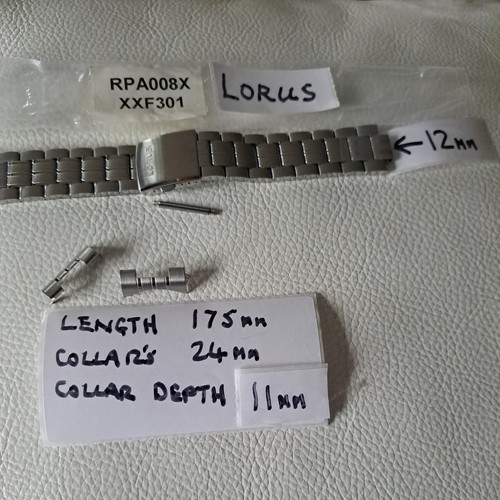 Lorus 24mm stainless steel - ,