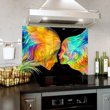 Glass Splashback Kitchen Tile