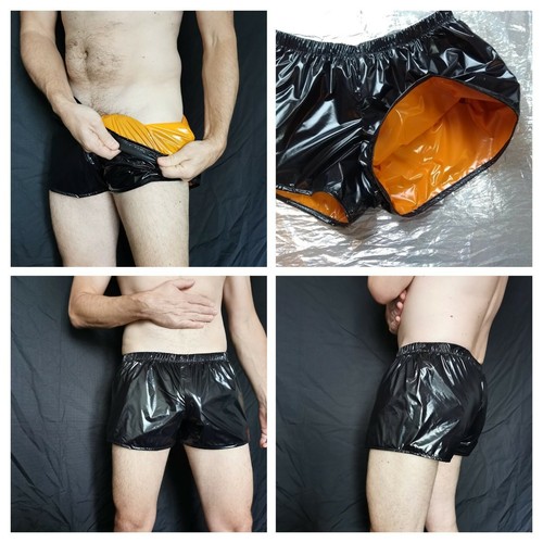 Fully lined glossy black - lined,