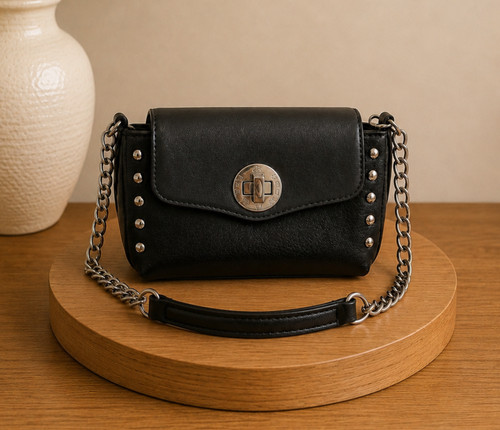 Credi black leather mini - leather,