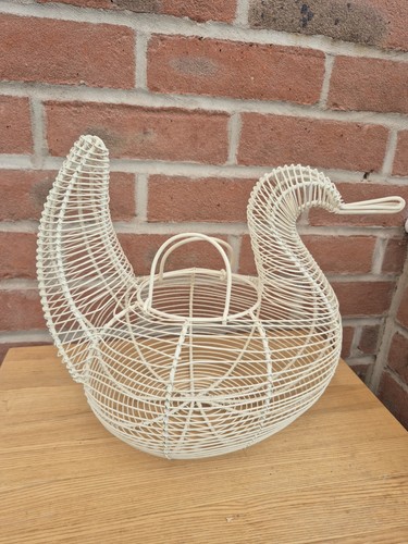 Vintage white wire - vintage,