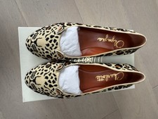 Charlotte Olympia Feral Kitten Leopard Print Shoes