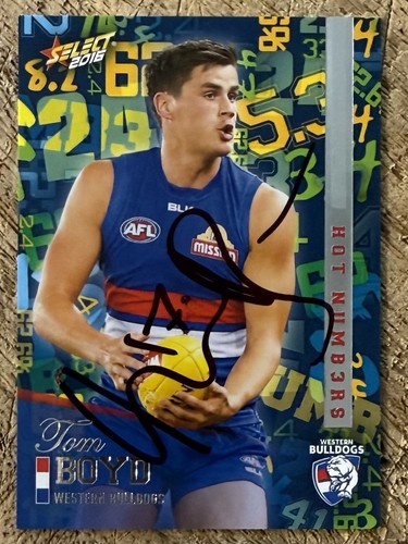 Tom boyd signed 2016 afl - tom,