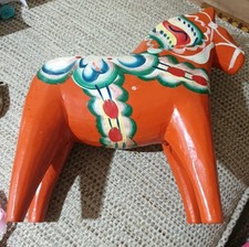 Vintage Swedish Large Dala