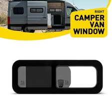 Waterproof Camper Window Van RV Horizontal Slide Windows For Caravans Universal