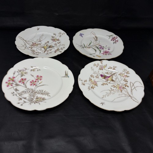 Set limoges scalloped - limoges, 8