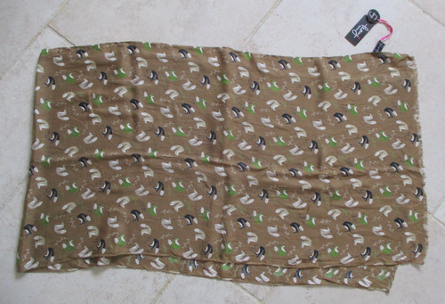 Bnwt peony scarve olive with - scarve,