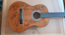 Lou reed multi signed B&M Jose Ferrer acoustic guitar.