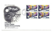 1529 Skylab, ArtCraft block of 4 FDC