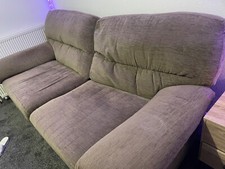 sofa from marks and Spencer (£1000 original price), brown 3 seat standard fabric