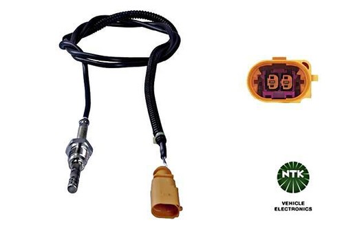 Orange exhaust gas temperature - exhaust,