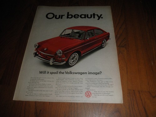 Vintage fastback ad - ad, 1967