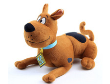 Scooby Doo Dog Lying Plush Toy Soft Stuffed Animal Doll 12" Cuddly Teddy Pillow