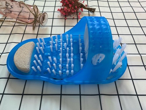Foot scrubber brush slipper - scrubber,