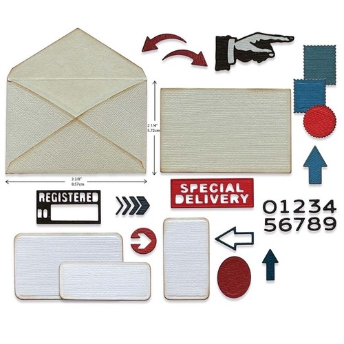 Tim holtz postale sizzix - tim,