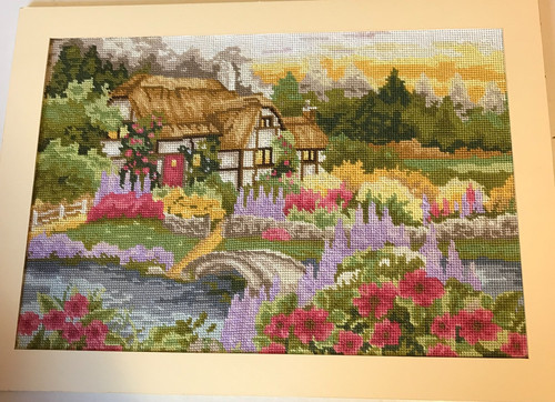 Vintage tapestry picture - tapestry,