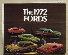 FORD USA Car LF Sales Brochure 1972 Ref 5307 Pinto Maverick Mustang Gran Torino